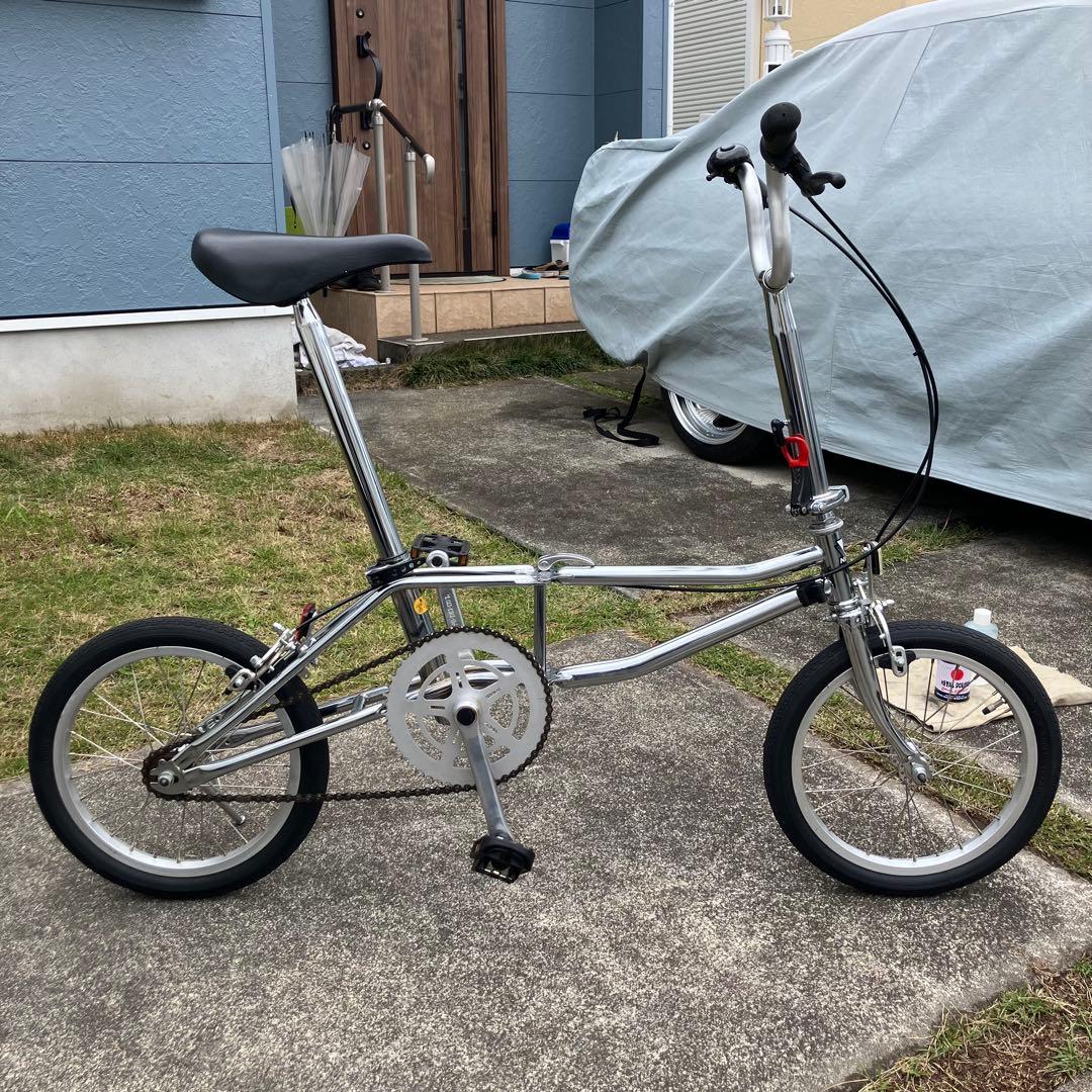【レア】KIRA社　neo bike フルメッキ　折りたたみ自転車　台湾