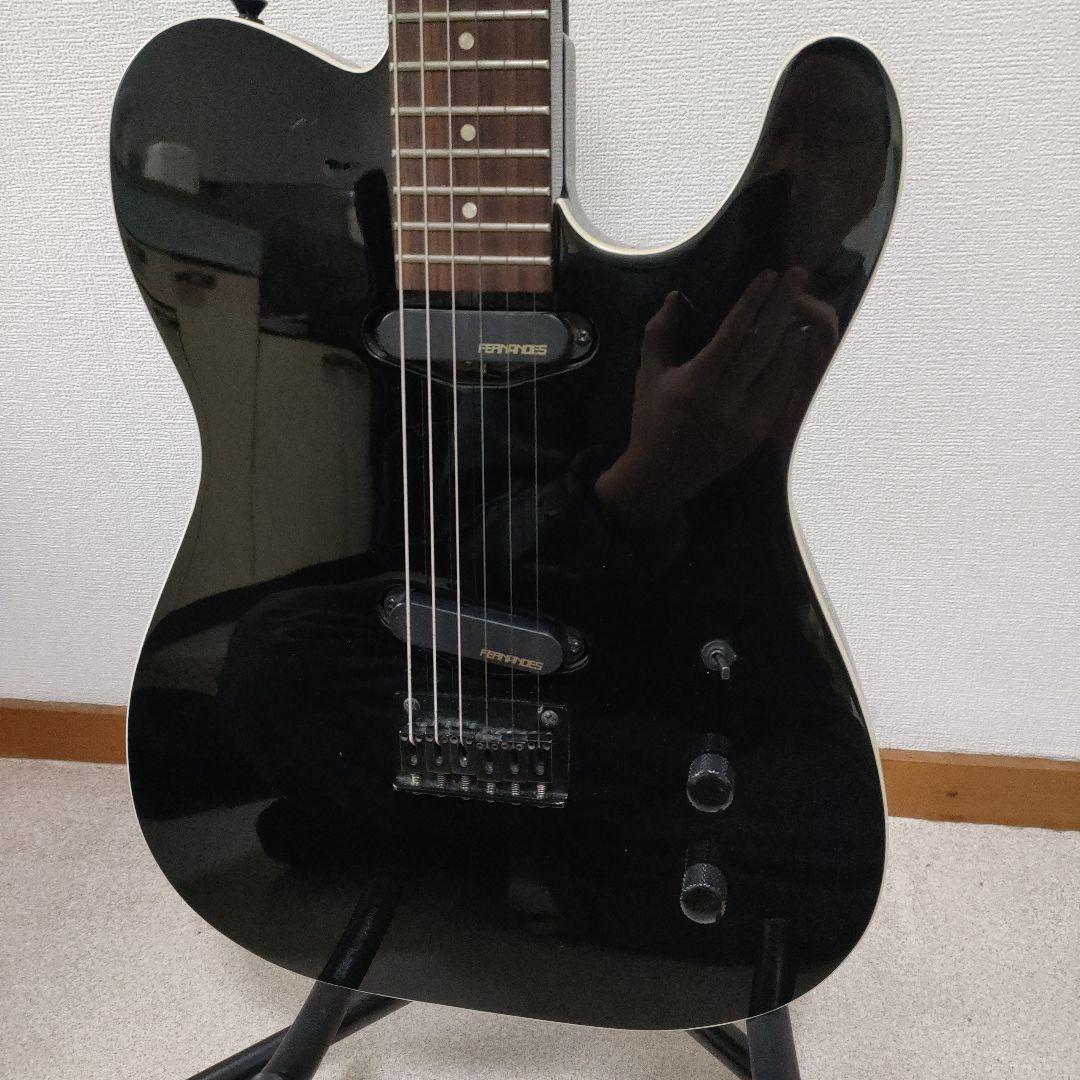 名機フェルナンデス　TEJシリーズ　テレキャスター黒　布袋寅泰