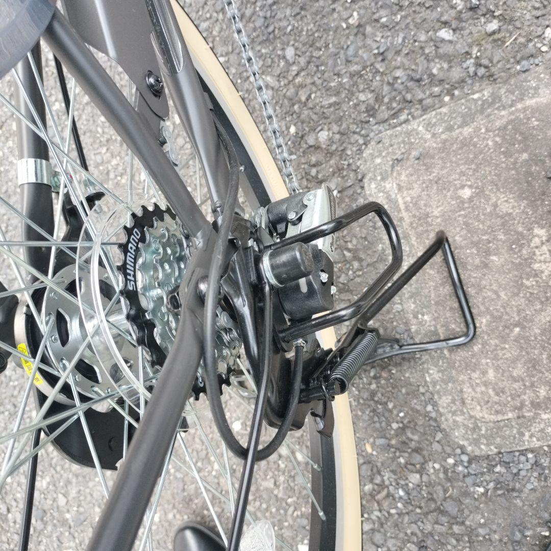 自転車　カーグバケットBAA-L 24インチ 6段変速 オートライト