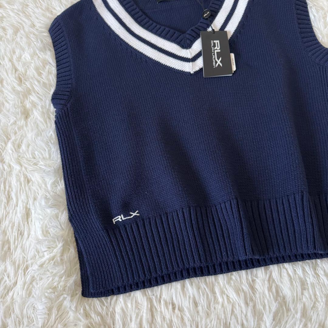 新品 タグ付き✨RLX ラルフローレン 25SS レディース ベスト現行QR S