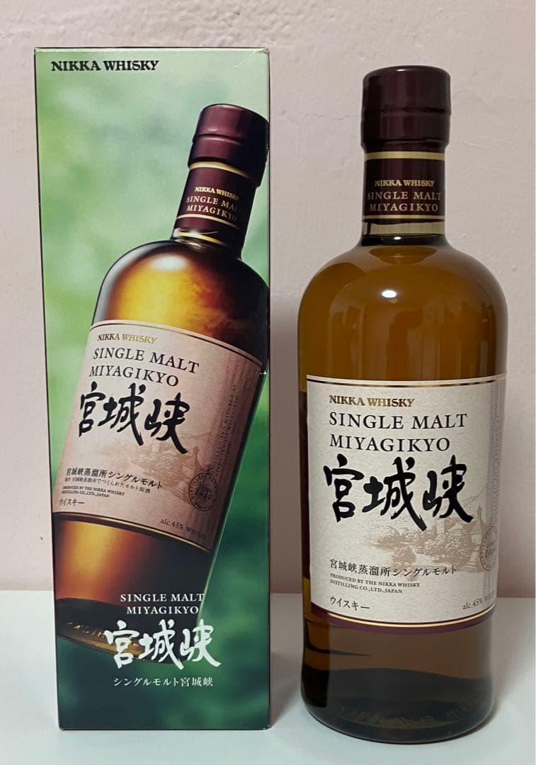 ウイスキー4本セット　竹鶴　宮城峡　余市　知多