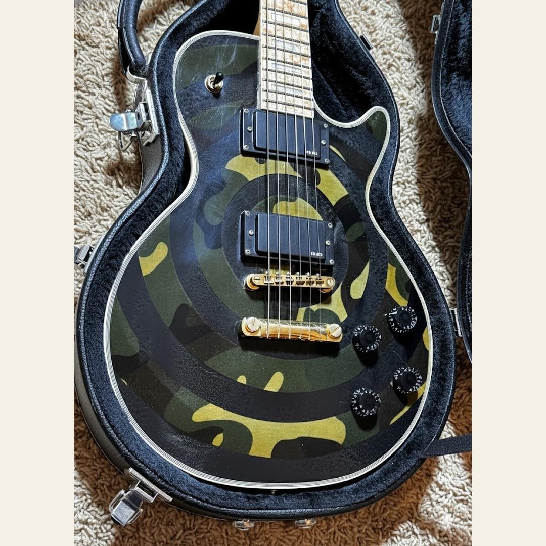 “Zakk Wyldeスタイル” カモフラージュ仕様 電装フルリフレッシュ済