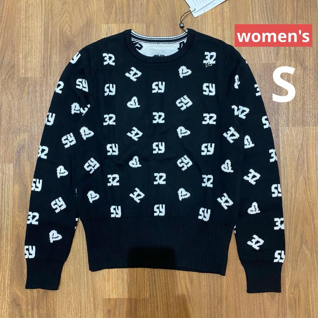 【SY32 SWEET YEARS】レディース ウールシャツ S ホワイト