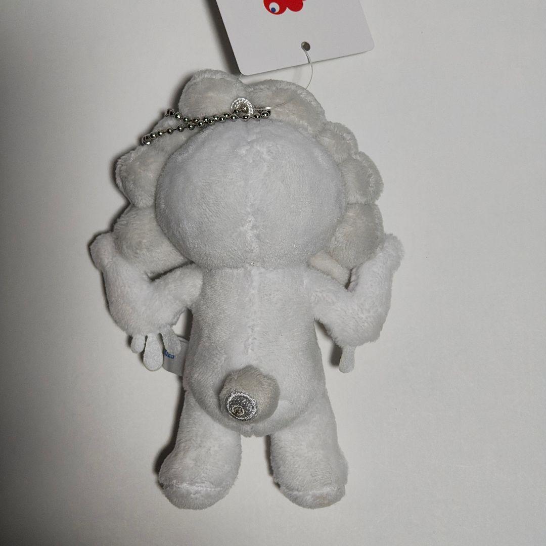 白ミャクミャク ボールチェーンマスコット ABC ぬいぐるみ