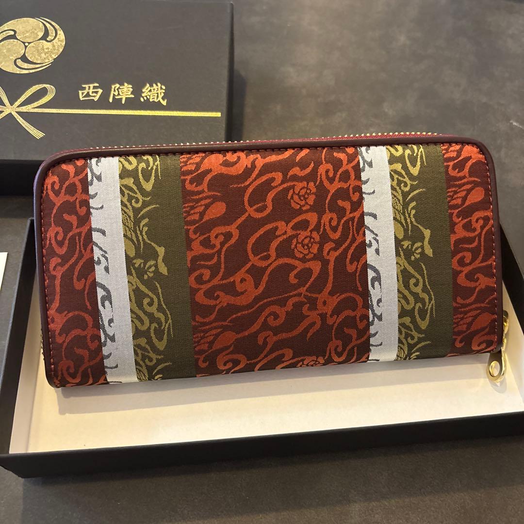 刀剣乱舞　日本の織物　ONLINE 長財布　プレミコ公式 財布 和泉守兼定