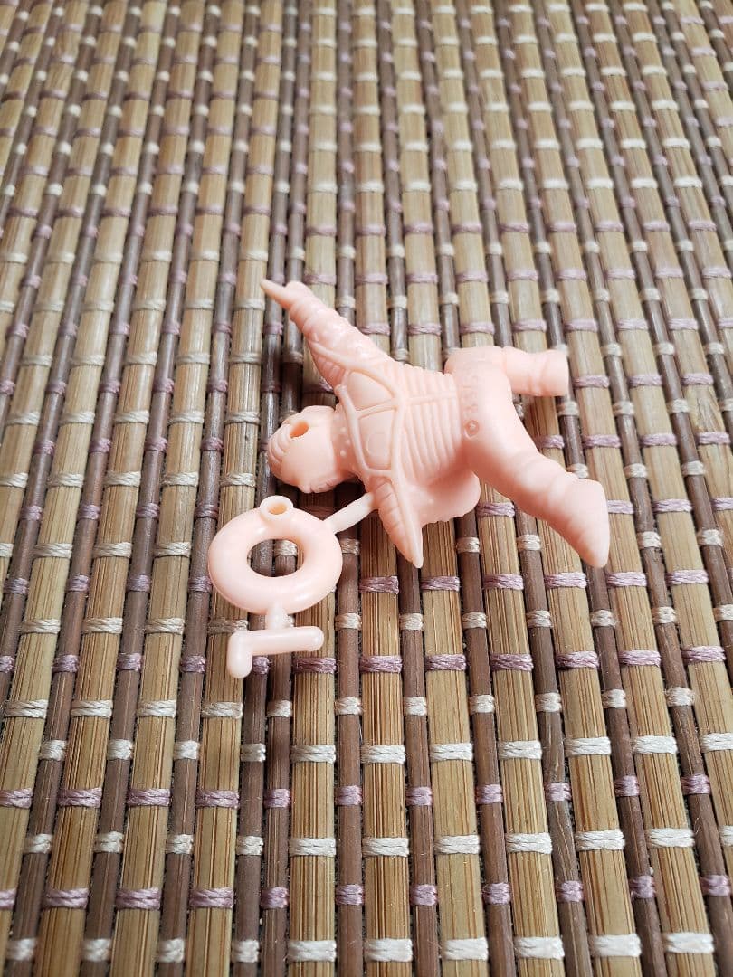 日本版ドラゴンボール消しゴムパート12天使の輪バータ未切り肌色ペールオレンジ