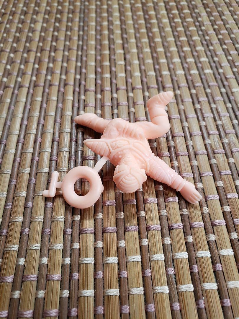 日本版ドラゴンボール消しゴムパート12天使の輪バータ未切り肌色ペールオレンジ