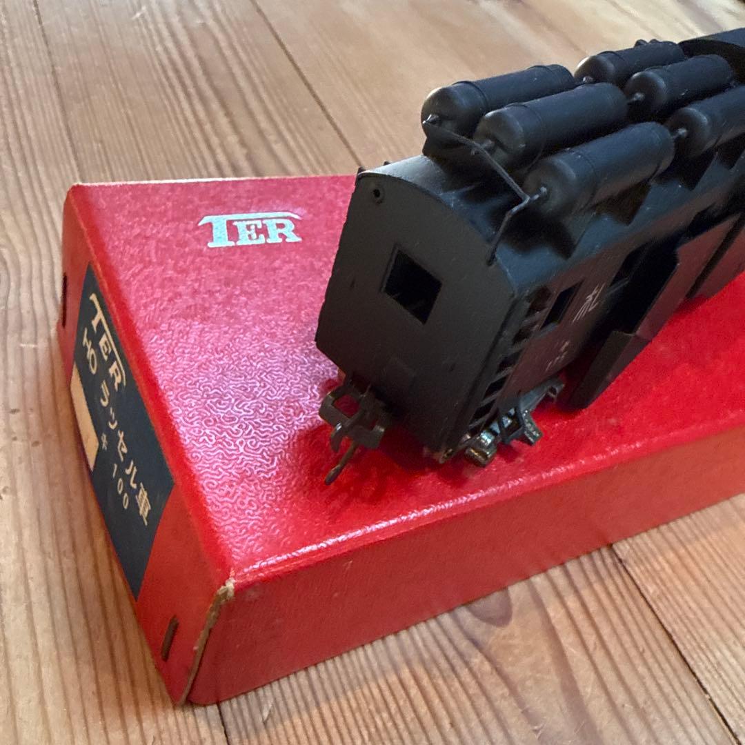 【HOゲージ】TER 国鉄 キ100 ラッセル車 除雪車 箱付 ヴィンテージ
