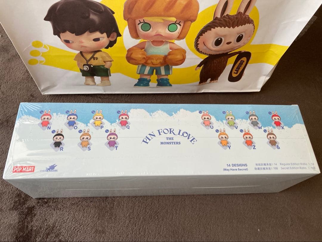 ラブブ PIN FOR LOVEアソートボックス N-Z ポップマート