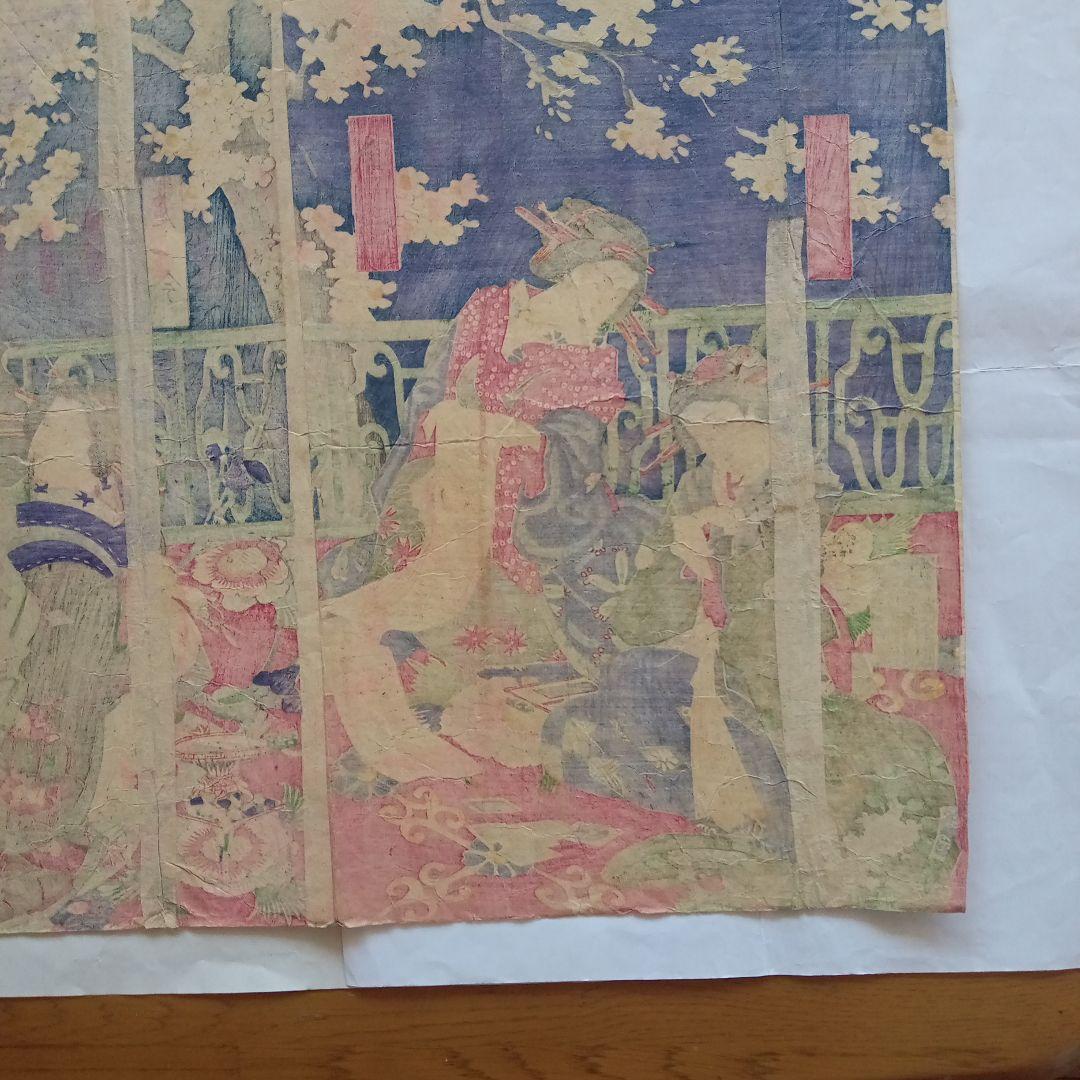 浮世絵版画「品川楼之図」