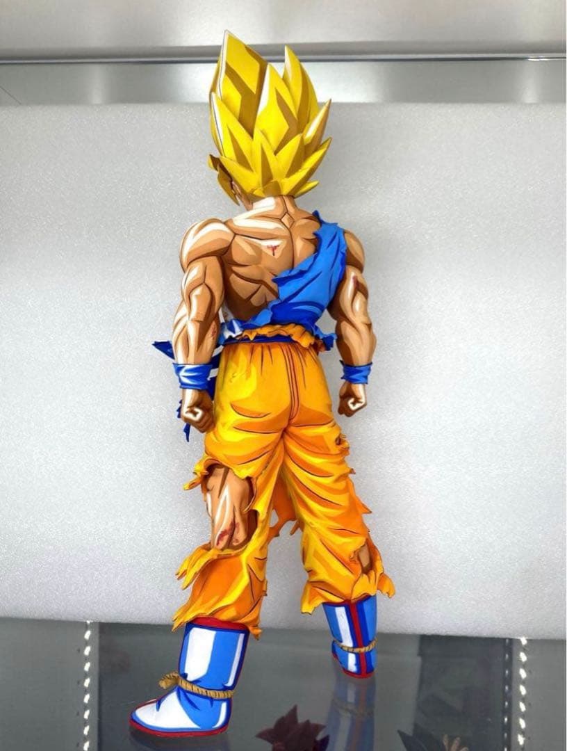 改修リペイント　ドラゴンボール　伝説の超サイヤ人　孫悟空　2D 二次元彩色