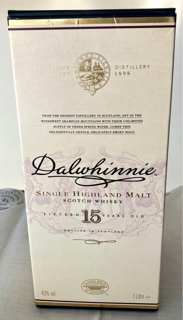 Dalwhinnie 15年 シングルモルトウイスキー 1L