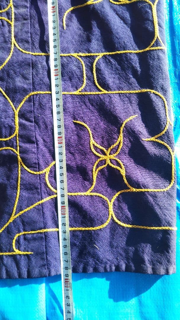 (値下げ)アイヌ伝統衣装　当時物　手縫い刺繍　歴史的保存品