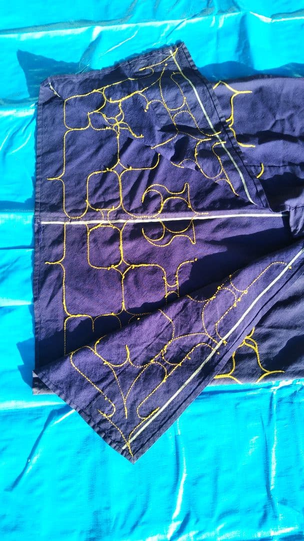 (値下げ)アイヌ伝統衣装　当時物　手縫い刺繍　歴史的保存品