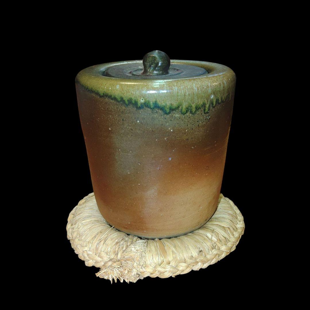 人間国宝　山本陶秀　備前焼水差　詫寂　茶器