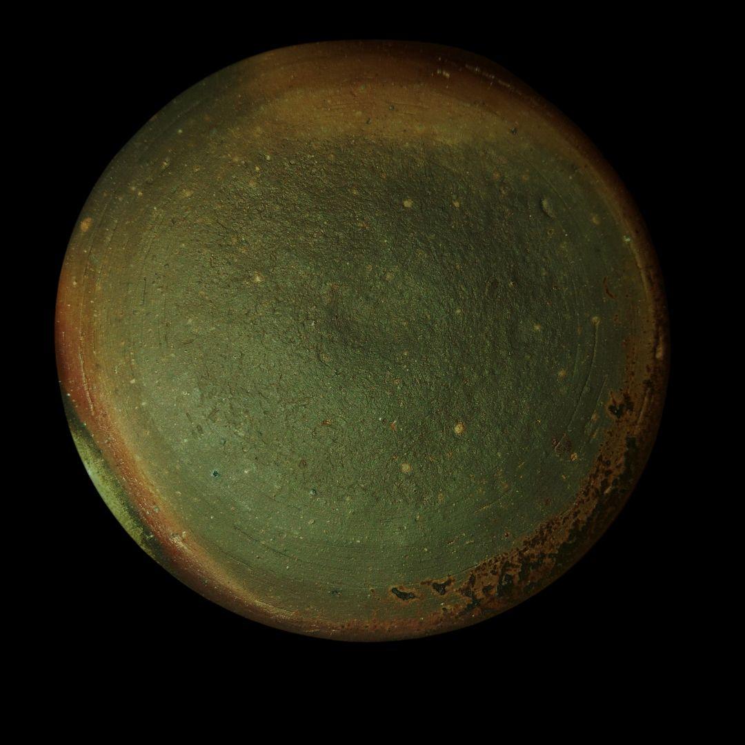 人間国宝　山本陶秀　備前焼水差　詫寂　茶器