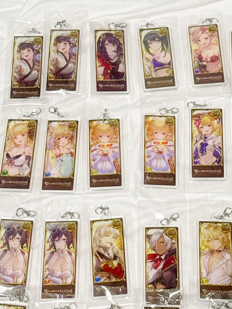 グラブル 編成アクリルチャーム まとめ売り グランブルーファンタジー