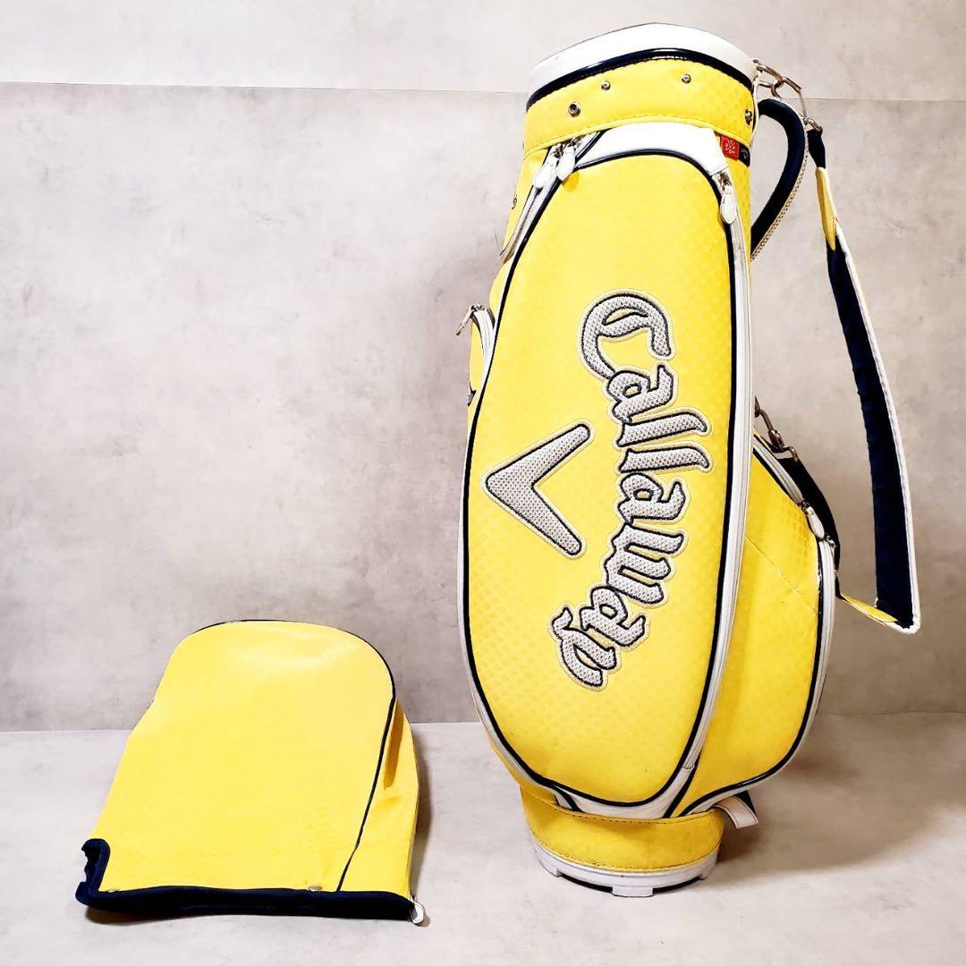 キャロウェイ 82 California ゴルフバッグ キャディバッグ イエロー