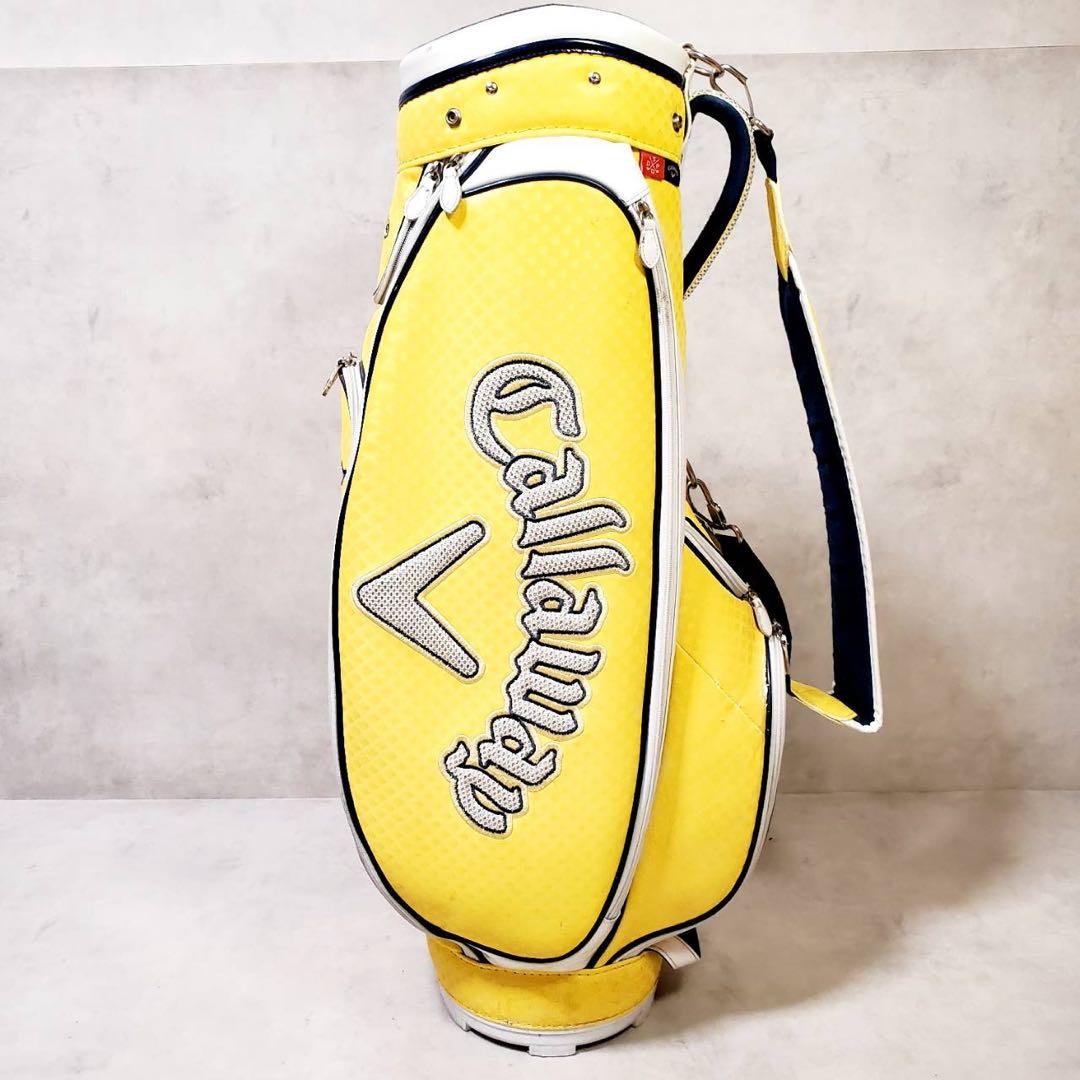 キャロウェイ 82 California ゴルフバッグ キャディバッグ イエロー