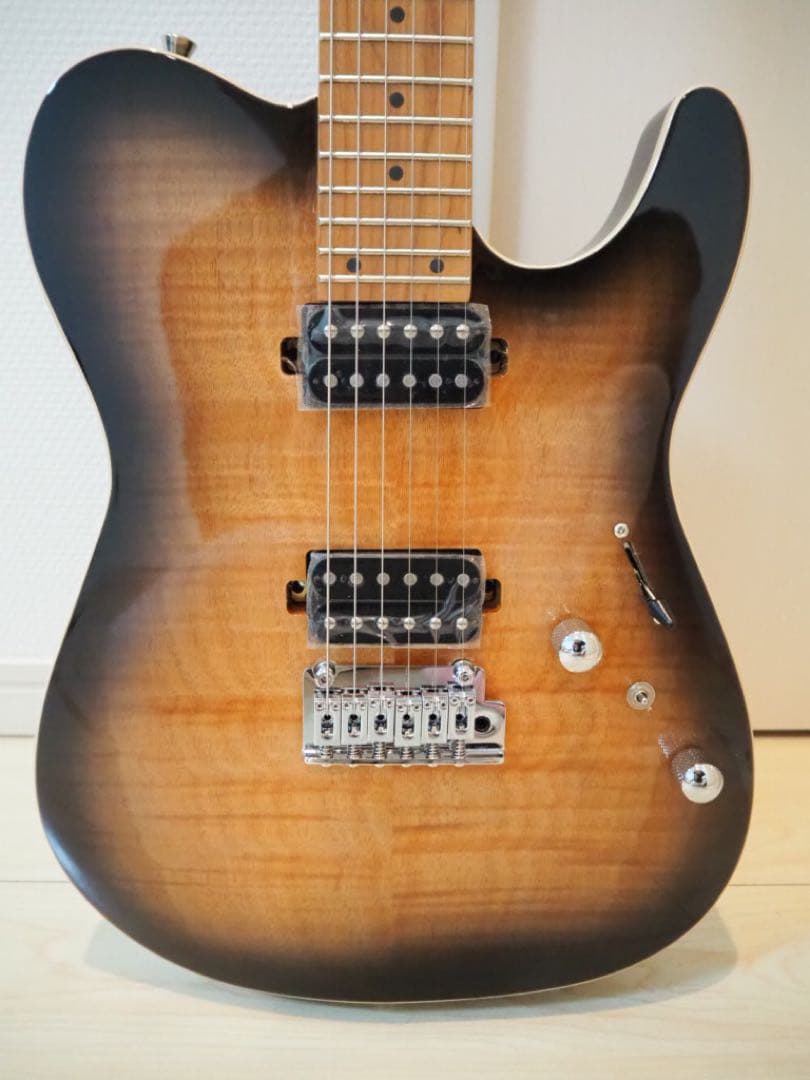 ギター Bacchus TAC24 FMH-RSM/M N-BK-Burst