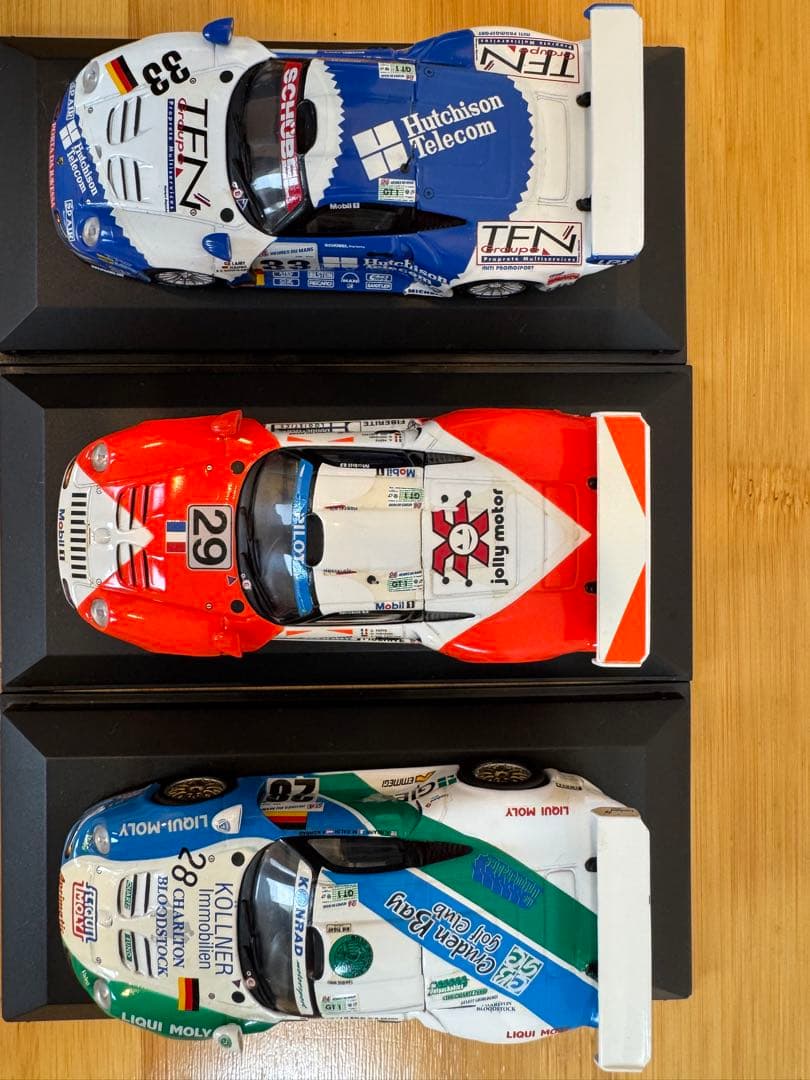 【MINICHAMPS】３台セットPorsche GT1 #28/29/33