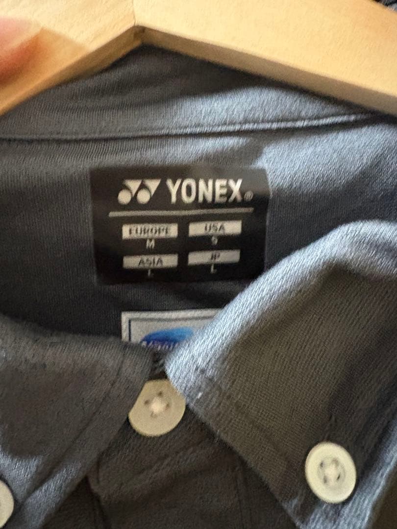 YONEX ダークグレー ポロシャツ M