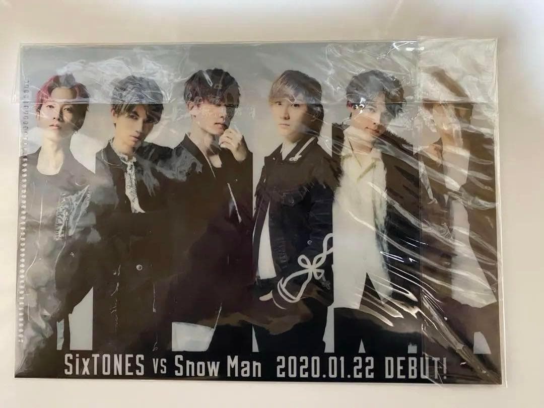 【ミニクリアファイル 1枚】Man VS SixTONES Debut!