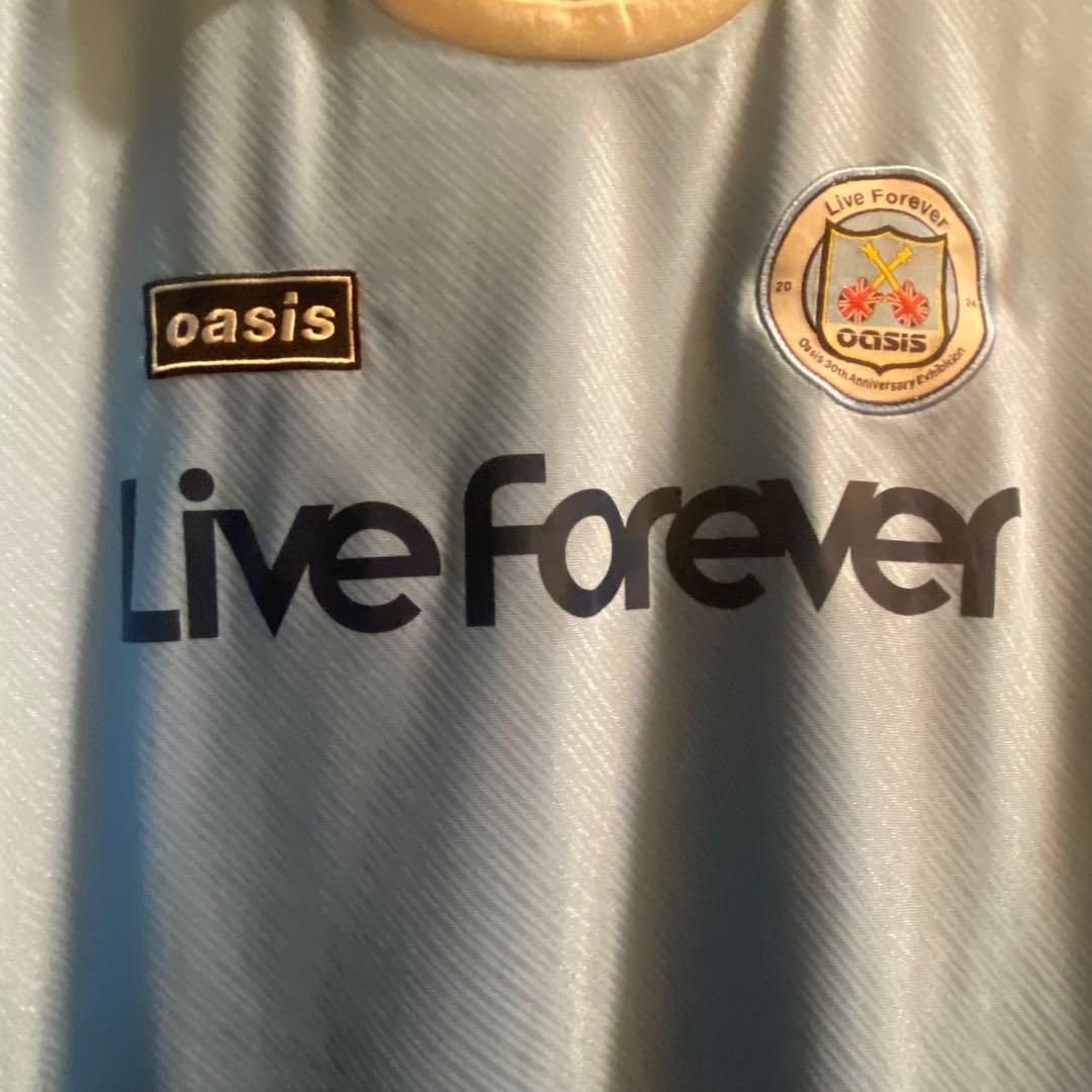 Oasis 30周年特別展 フットボールシャツ M ゲームシャツ ユニフォーム