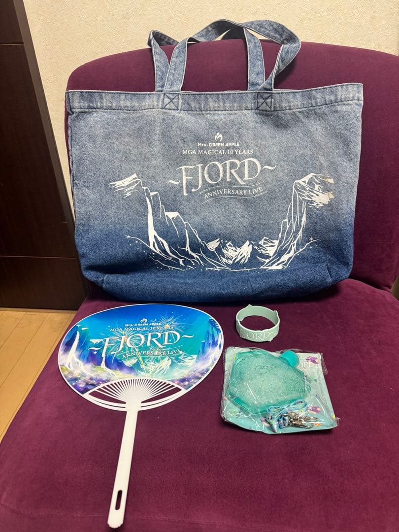 ミセスグリーンアップル 10周年アニバーサリーライブ フィヨルド グッズ