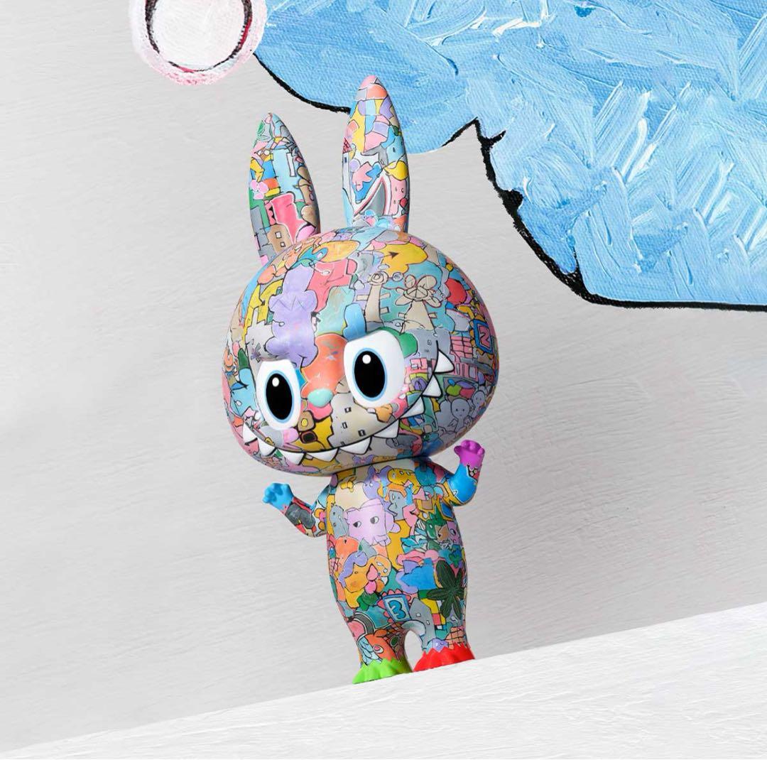 その他 POP MART MEGA LABUBU 10th Anniversar400%