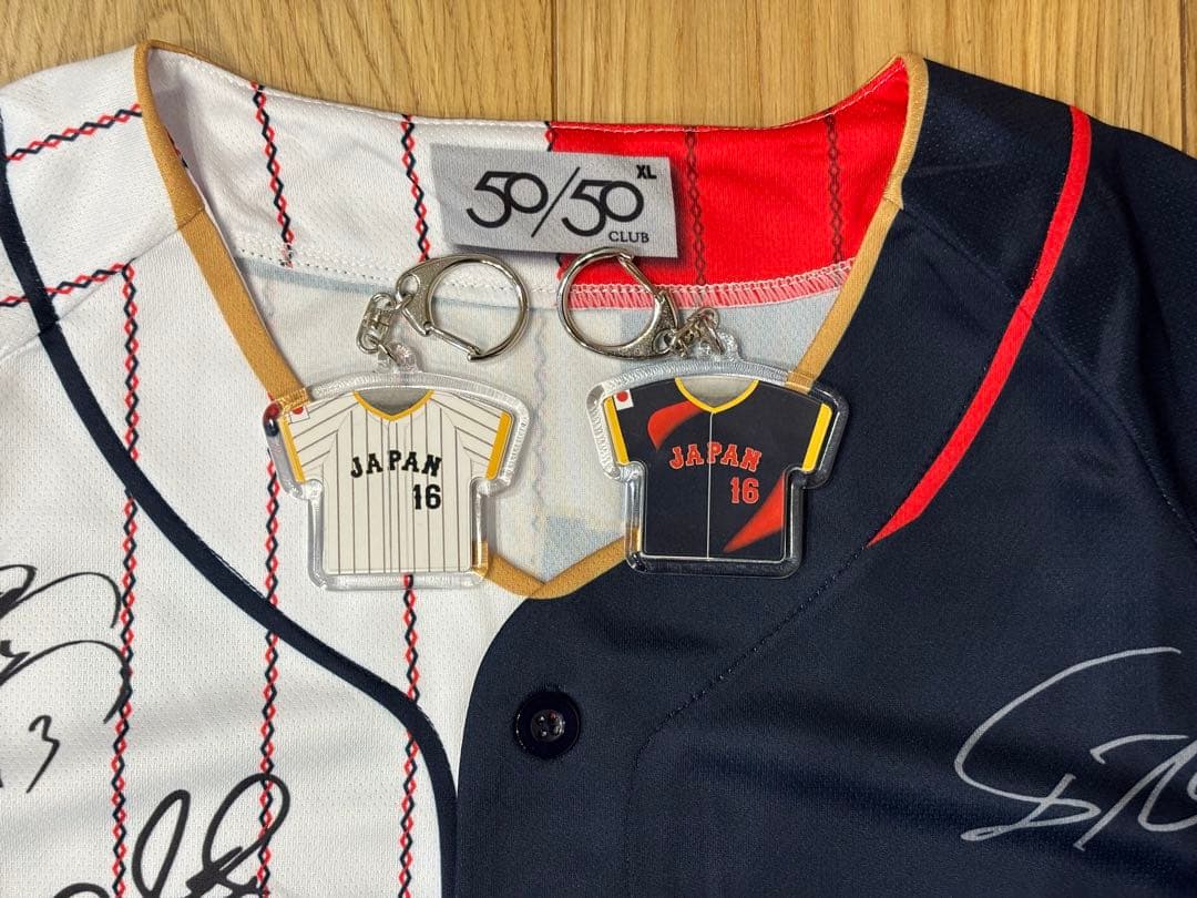 ⭐️ラスト⭐️WBCミックス仕様⭐️非売品 大谷翔平 日本代表サインユニフォーム＆キー