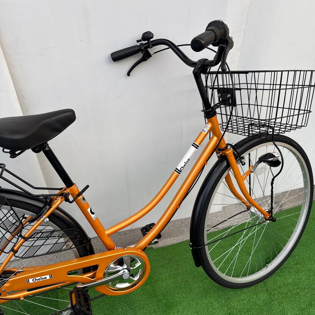 自転車27インチ オートライト新車近い【引き取り限定】