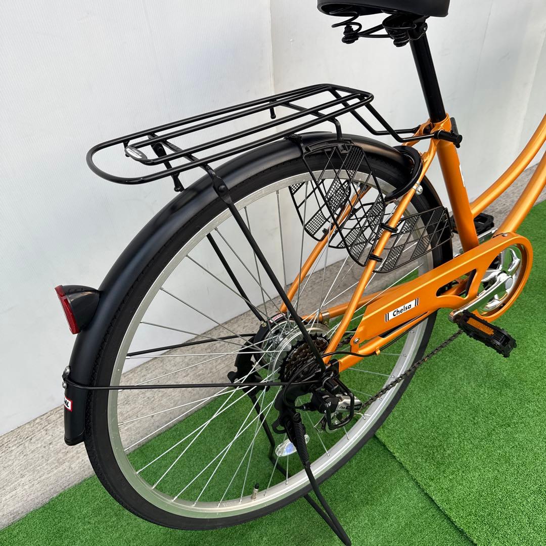 自転車27インチ オートライト新車近い【引き取り限定】