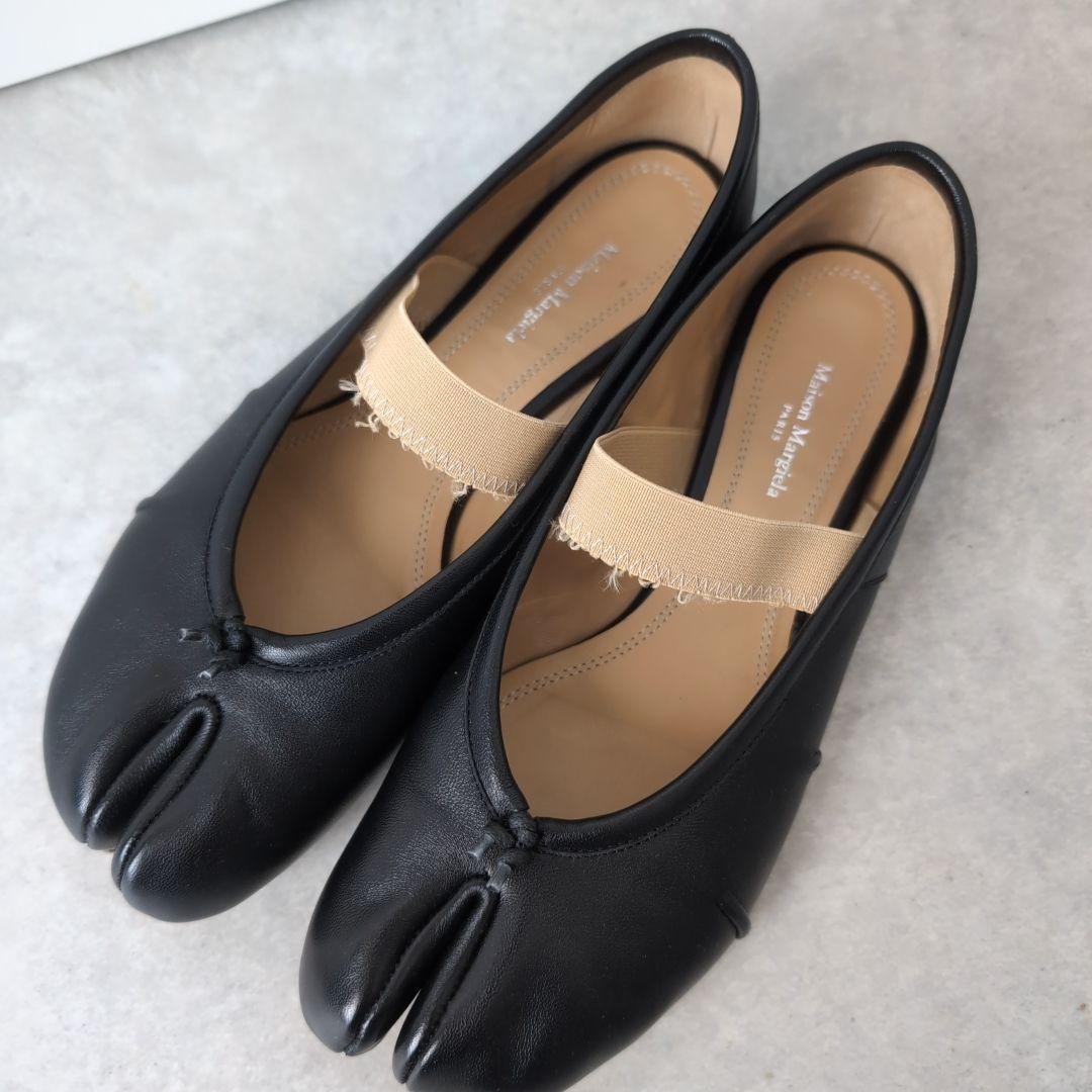 美品✨ メゾンマルジェラ タビ フラットシューズ バレエシューズ ストラップ