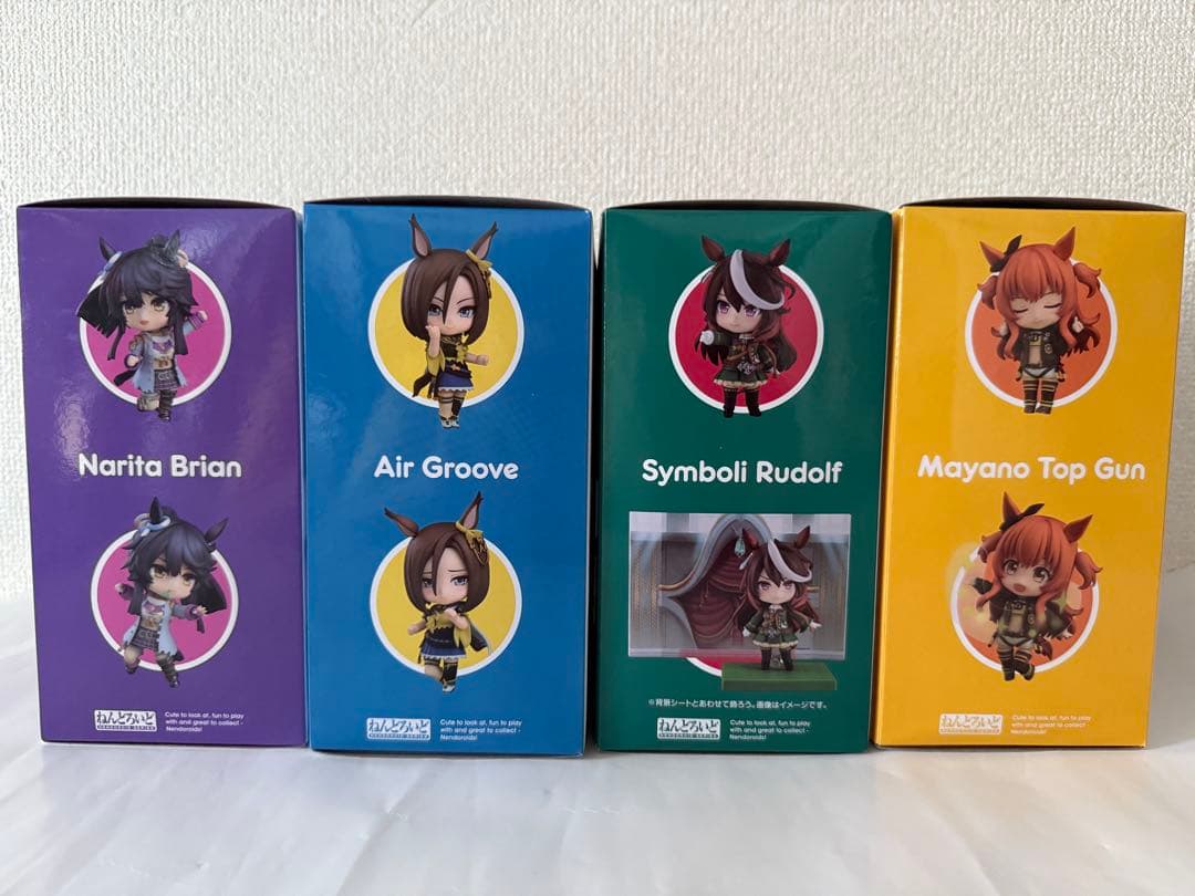 ねんどろいど ナリタブライアン エアグルーヴ シンボリルドルフ マヤノトップガン