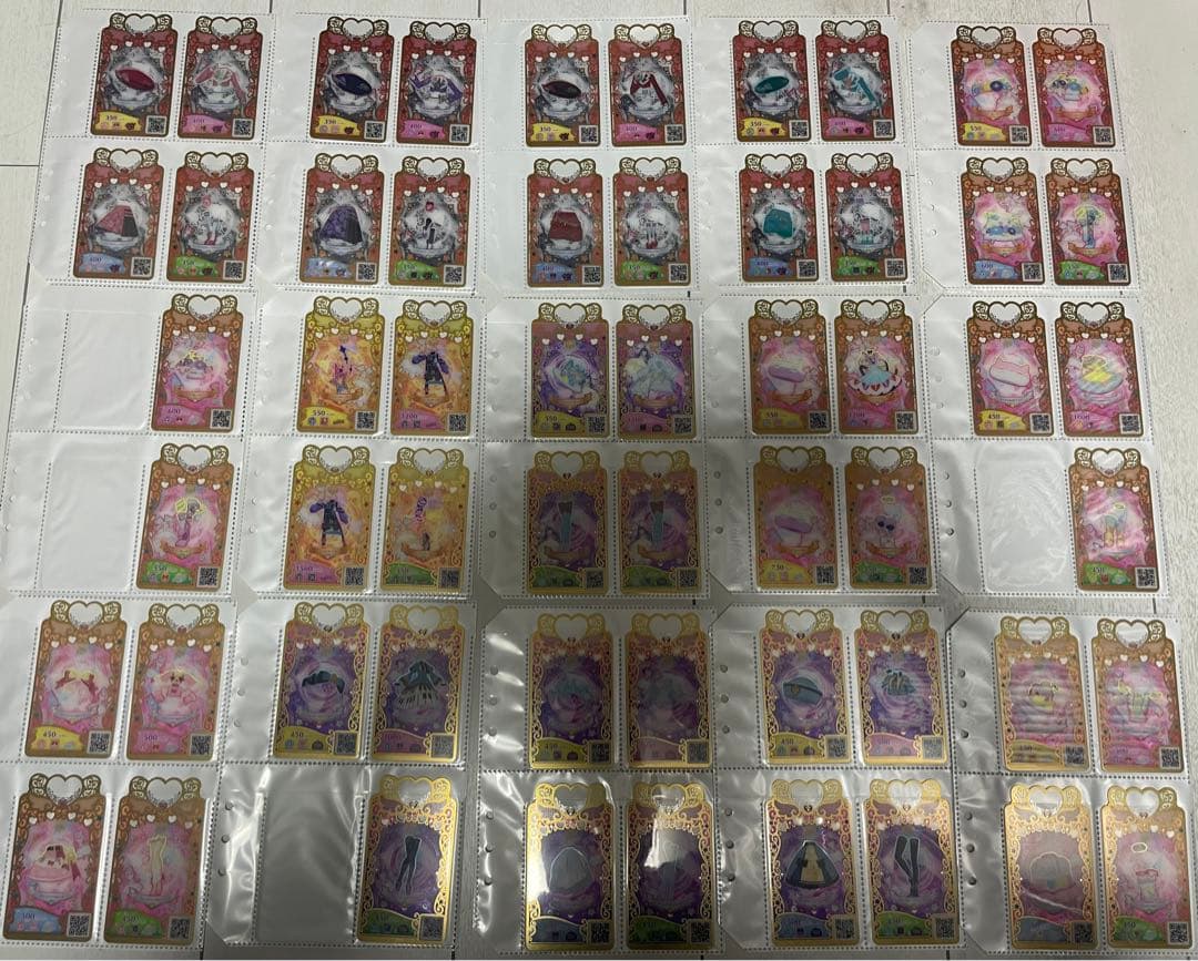 【引退品】　ワッチャプリマジ！　1-6弾　SR-HRセミコンプ　カードまとめ売り