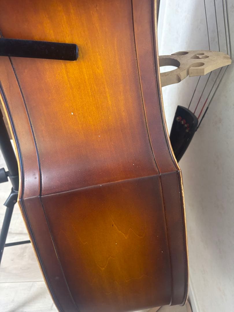 Hallstattコントラバス「WBS-800」木製 4弦[スタンドもお渡し可]