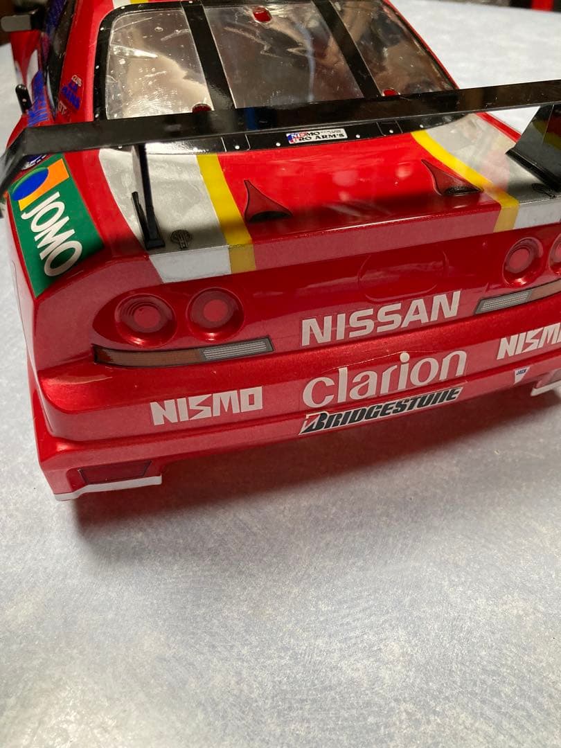 タミヤ1/10 RCカー•日産ニスモクラリオン GT-RLM【メカ付き】