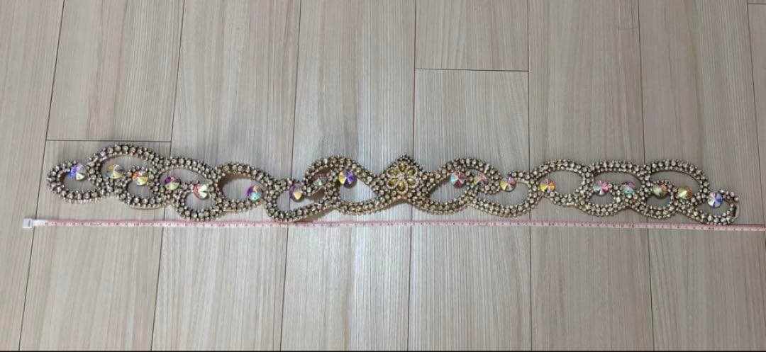 ベリースターズ ベリーダンス衣装 ブラ+ベルト+スカートグリーン 3点セット