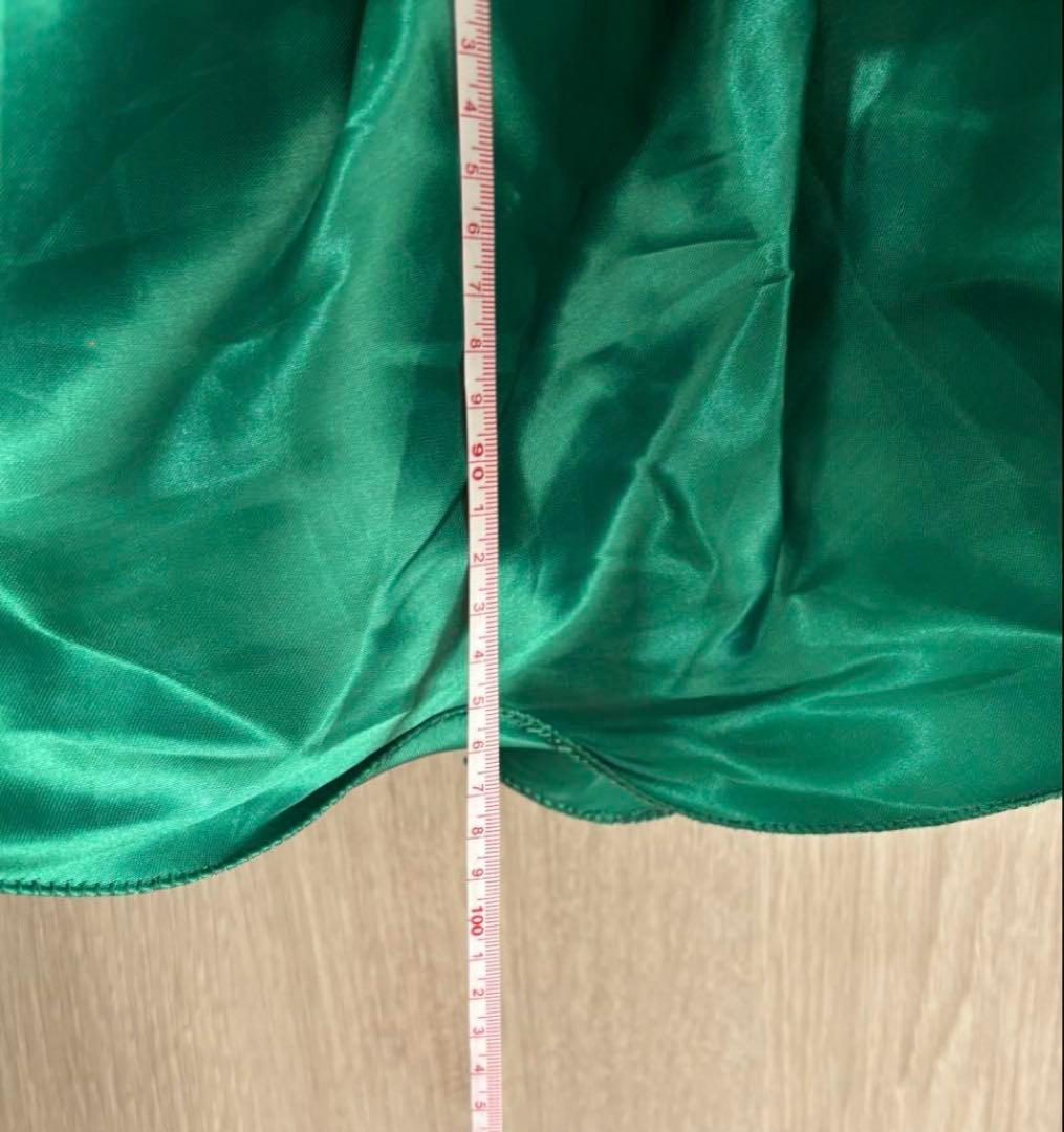 ベリースターズ ベリーダンス衣装 ブラ+ベルト+スカートグリーン 3点セット