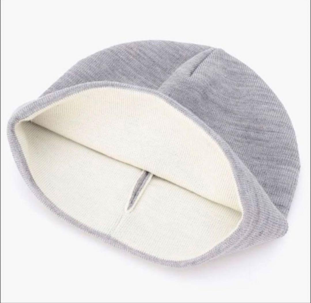 未使用❗️BRIEFING グレーニットキャップ　ビーニー