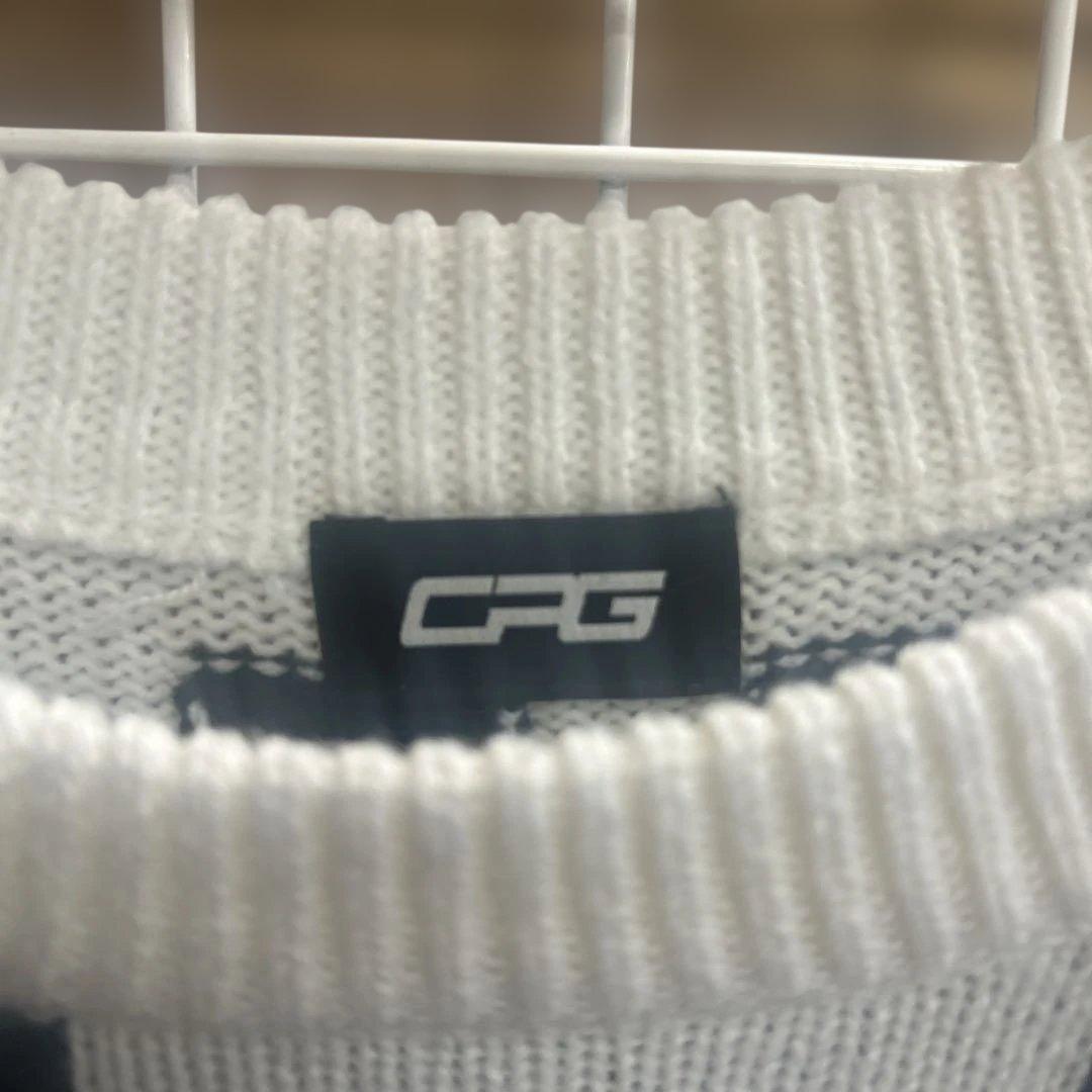 A10. CPG GOLF シーピージーゴルフ ニット　セーター LL