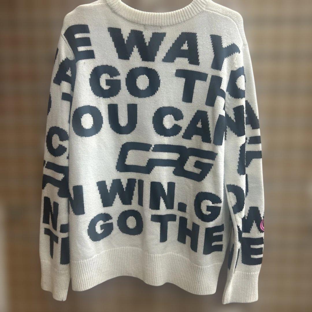 A10. CPG GOLF シーピージーゴルフ ニット　セーター LL