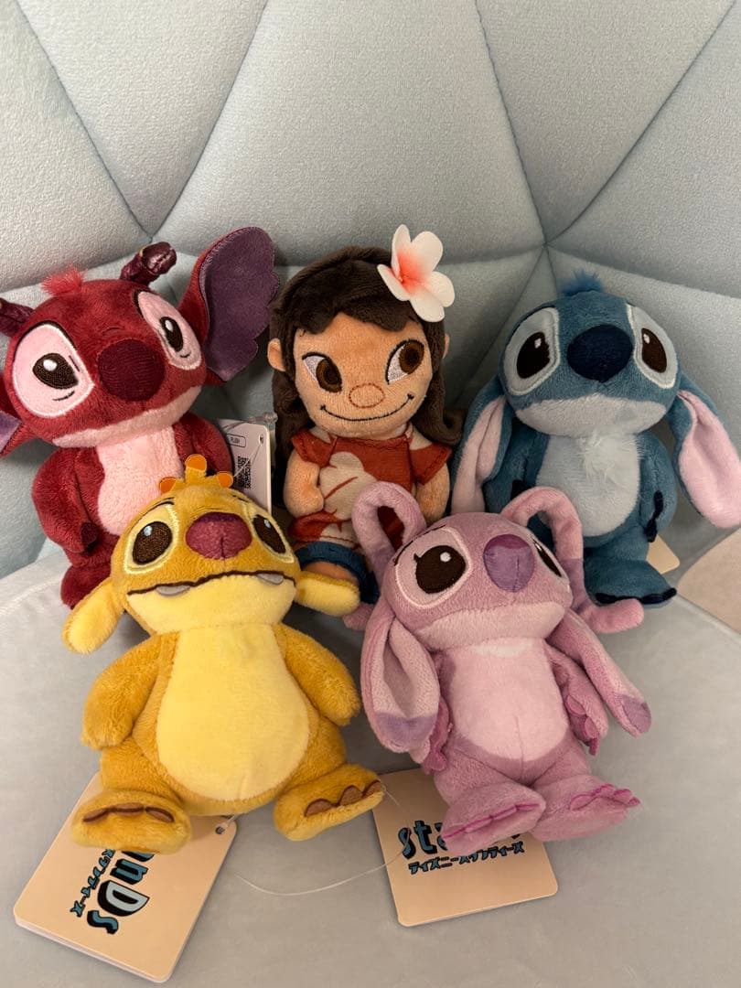 リロ＆スティッチ　ぬいぐるみ Disney stanDs