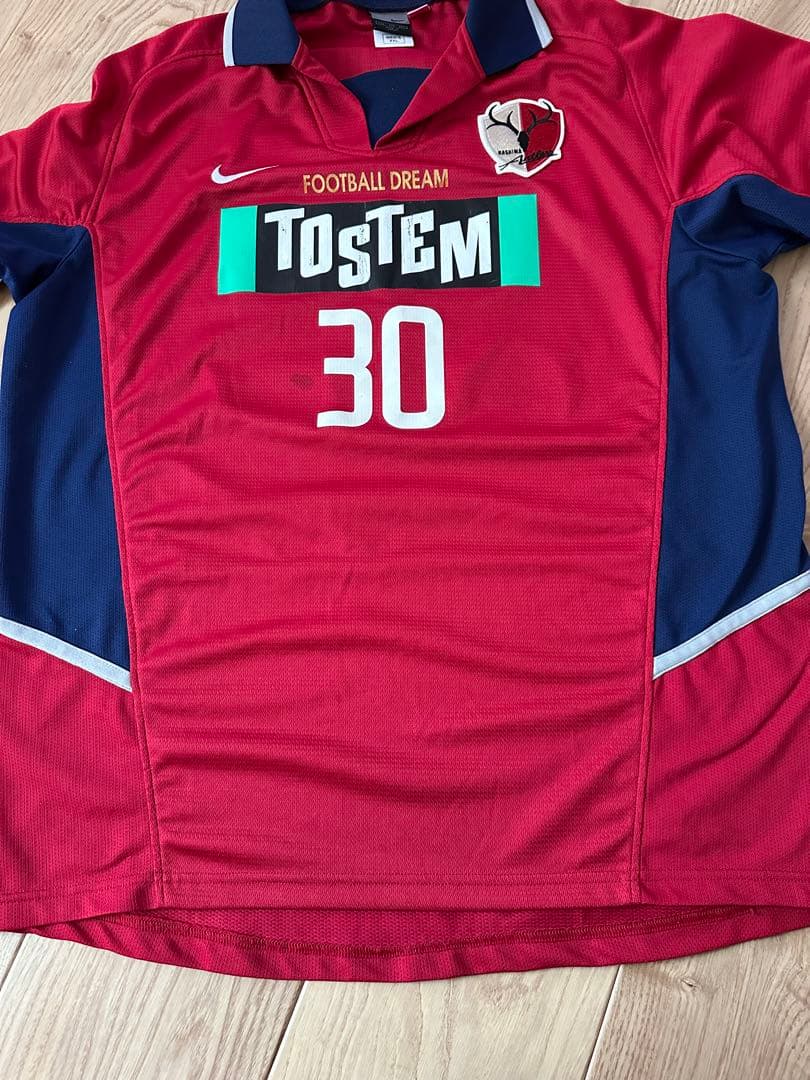 鹿島アントラーズ NIKE ACL 2002 支給品ユニフォーム 鈴木隆行
