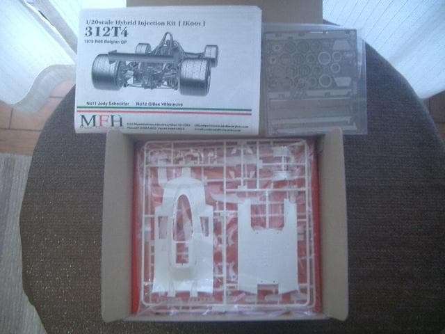 1/20 モデルファクトリーヒロ フェラーリ 312T4 ベルギーGP