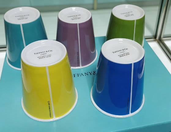 ✨極美✨ Tiffany & Co. カラフルカップ 5個セット