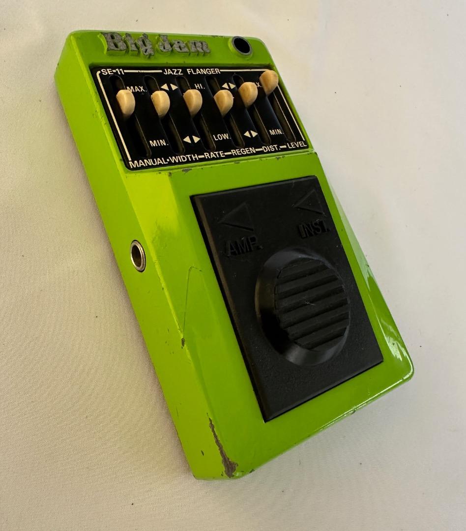 ジャンク【ビンテージ】Big Jam SE-11 JAZZ FLANGER