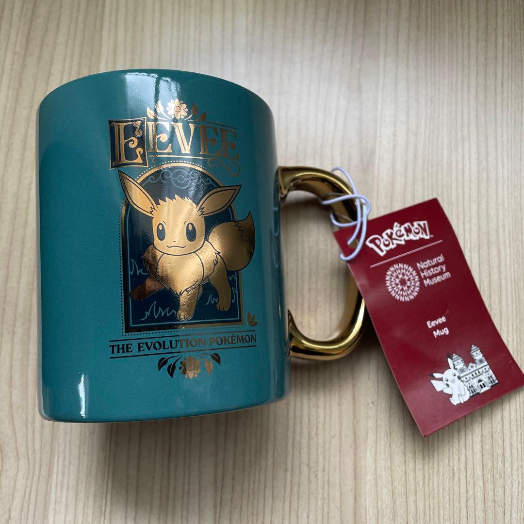 【希少新品】ポケモン30周年記念ロンドン自然史博物館コラボ イーブイ マグカップ