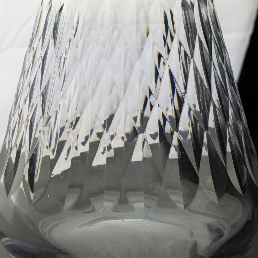 バカラ アルマニャック デキャンタ ダイヤカット 29cm 1952-86 刻印